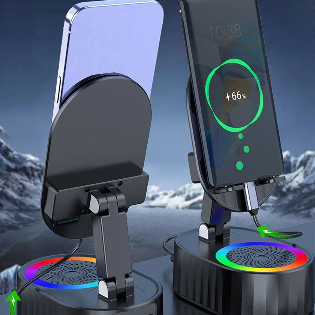 TakkiWave "SOPORTE PARA CELULAR 360° Y AMPLIFICADOR DE SONIDO"