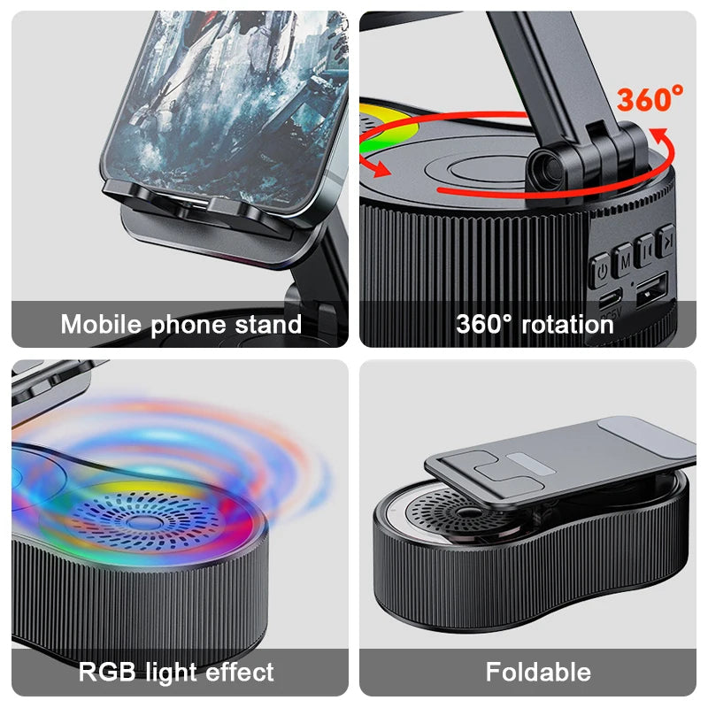 TakkiWave "SOPORTE PARA CELULAR 360° Y AMPLIFICADOR DE SONIDO"