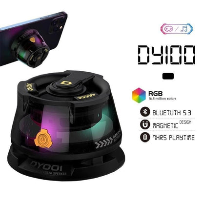 "MagSound" Altavoz Magnético Bluetooth con Luz RGB