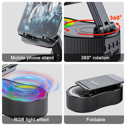 TakkiWave "SOPORTE PARA CELULAR 360° Y AMPLIFICADOR DE SONIDO"