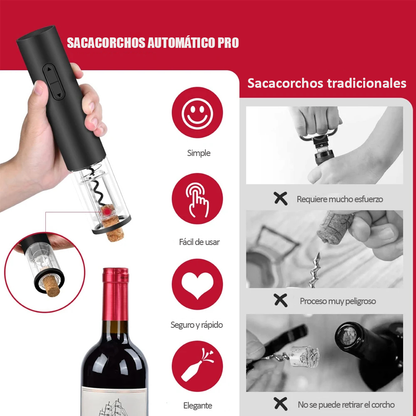 SACACORCHOS AUTOMÁTICO PRO